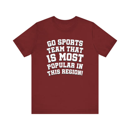 I'm A Big Sports Guy - Unisex Jersey Short Sleeve Tee