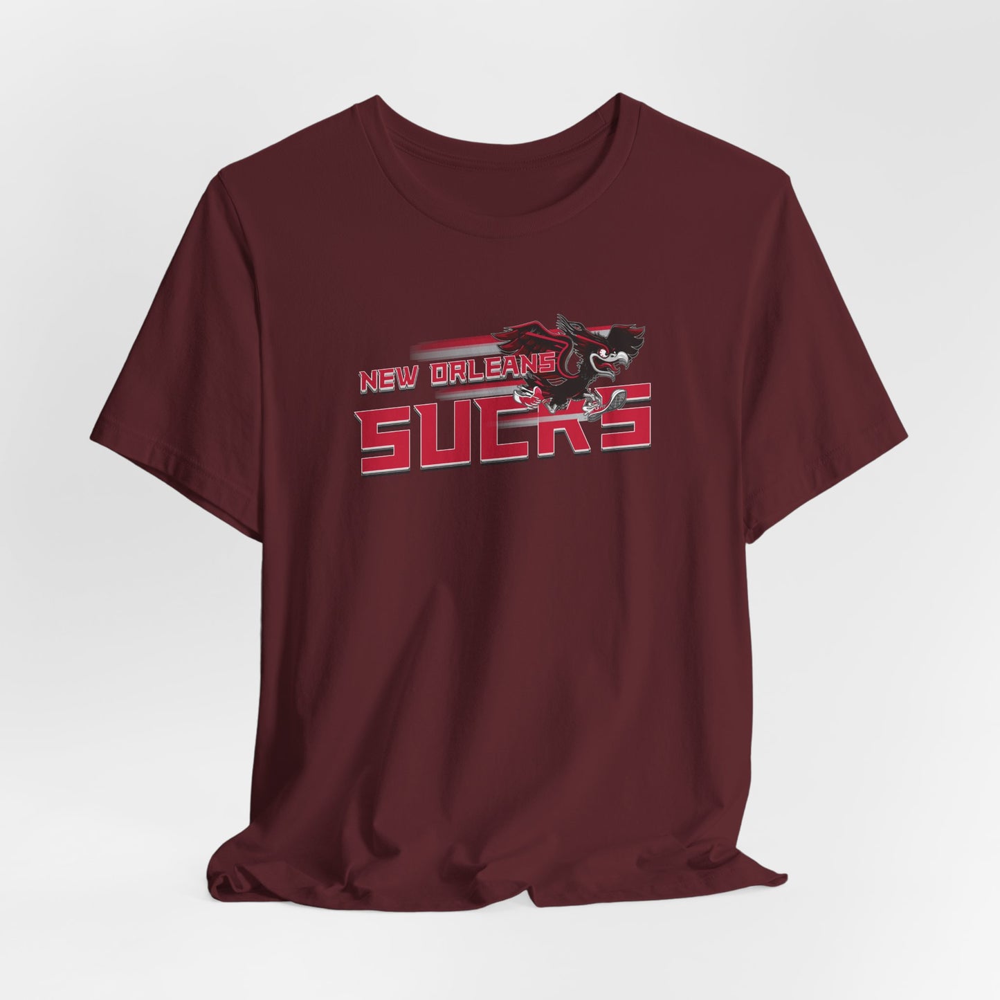 New Orleans Sucks (for Atlanta fans) - Unisex Jersey Short Sleeve Tee