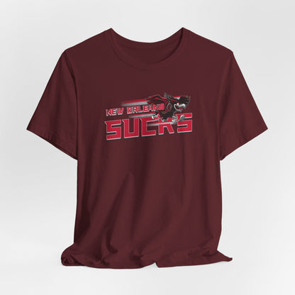 New Orleans Sucks (for Atlanta fans) - Unisex Jersey Short Sleeve Tee