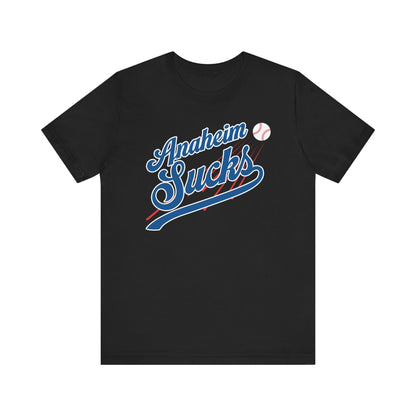 Anaheim Sucks (for L.A. fans) - Unisex Jersey Short Sleeve Tee