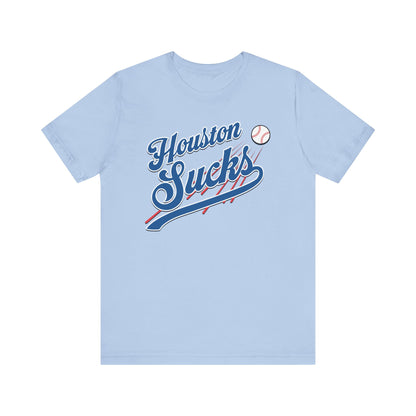 Houston Sucks (for L.A. fans) - Unisex Jersey Short Sleeve Tee