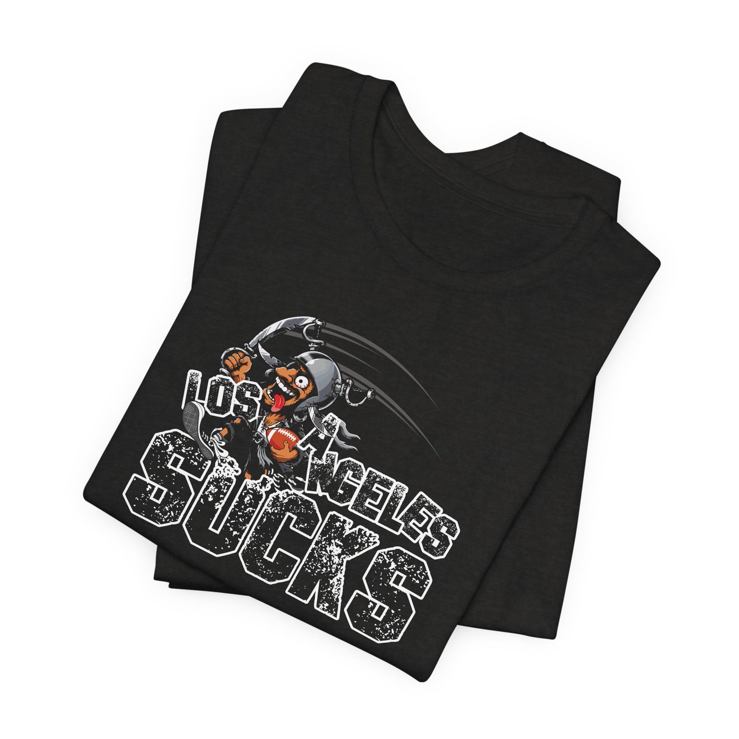 L.A. sux (for Las Vegas fans) - Unisex Jersey Short Sleeve Tee