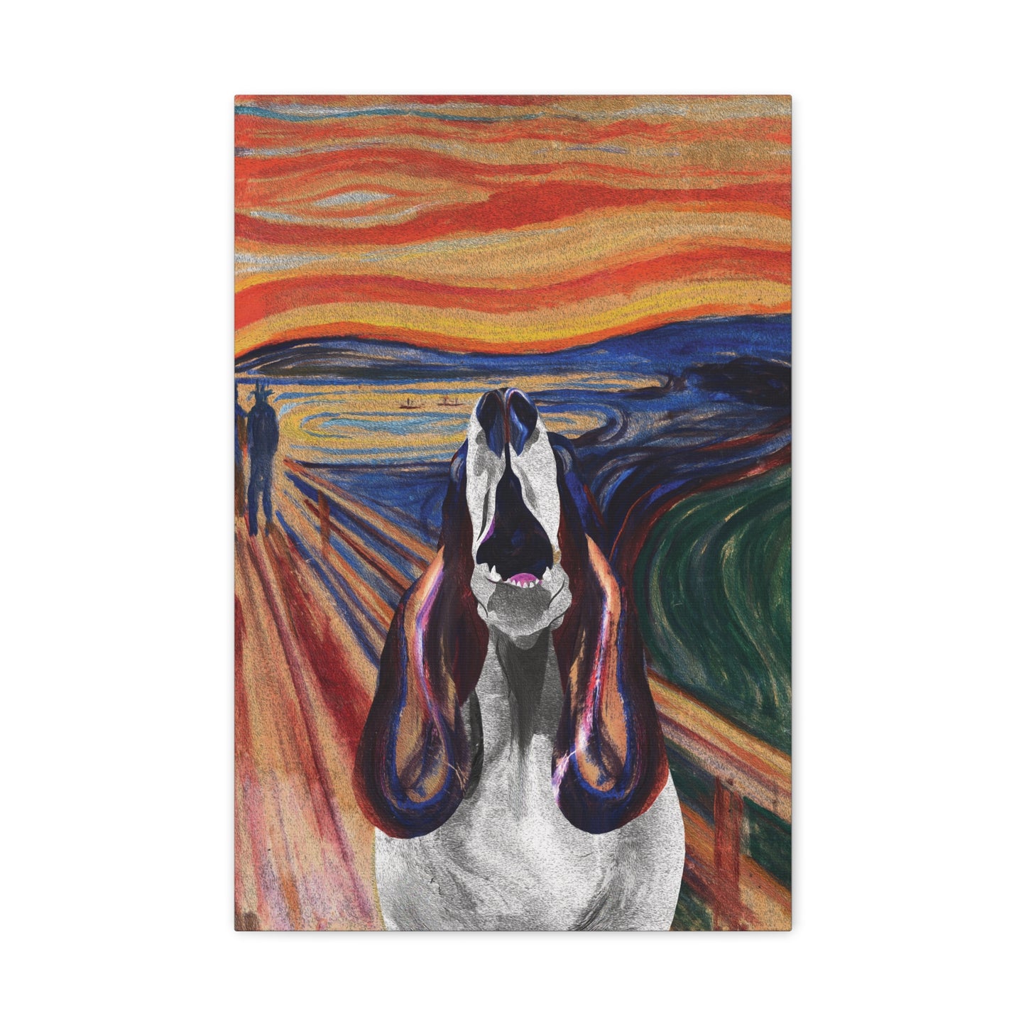 The Howl (The Scream, Basset Hound Parody) - Perfect for Animal Lovers