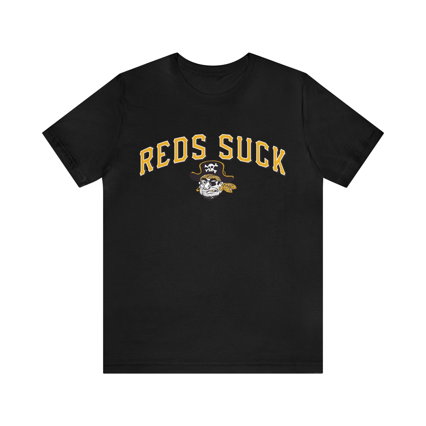 Cincy Reds Suck (for Pittsburgh Fans) - Unisex Jersey Short Sleeve Tee