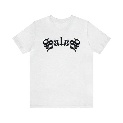 Salas (831) in Black Ink - Salinas, California - Unisex Jersey Short Sleeve Tee