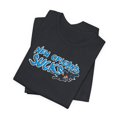 N'Ohlens Sucks (for Carolina fans) - Unisex Jersey Short Sleeve Tee