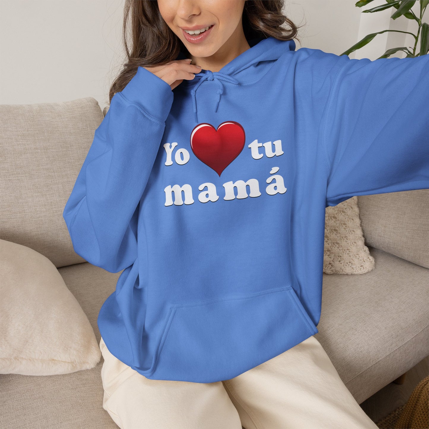 Yo ♥ tu mamá - Unisex Heavy Blend™ Hooded Sweatshirt