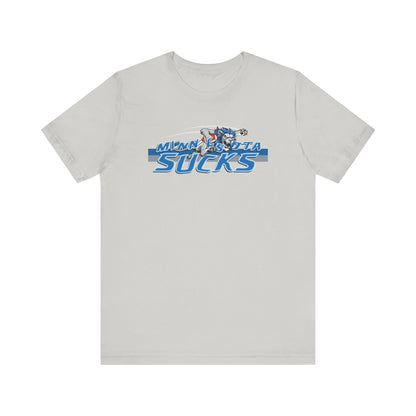 Minnesota Sux (for Detroit fans) - Unisex Jersey Short Sleeve Tee