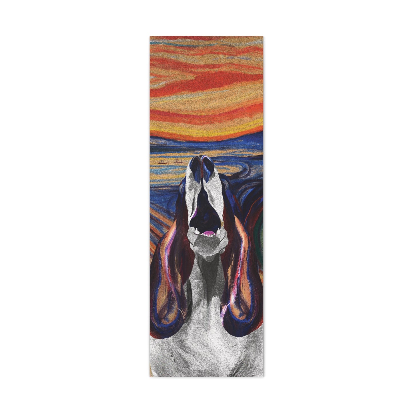 The Howl (The Scream, Basset Hound Parody) - Perfect for Animal Lovers