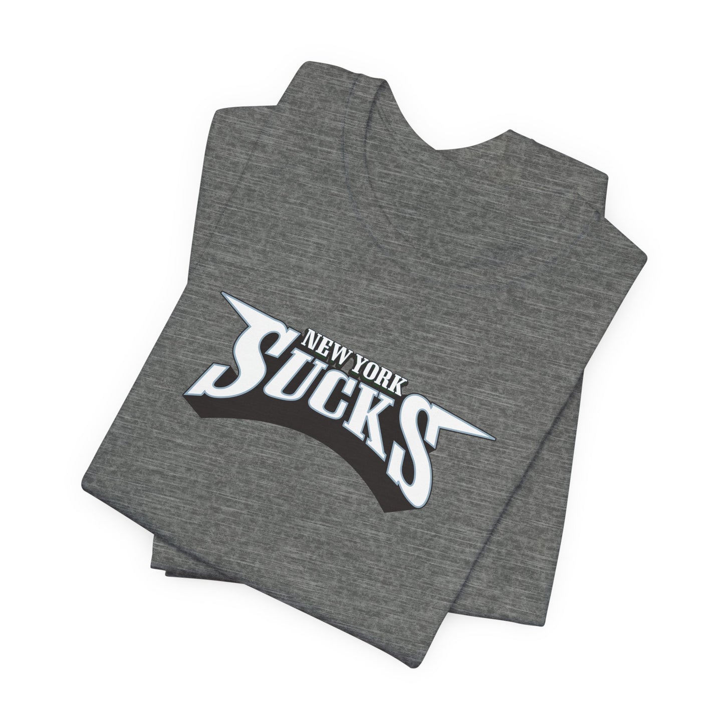 New Yorks Sux (for Philadelphia fans) - Unisex Jersey Short Sleeve Tee