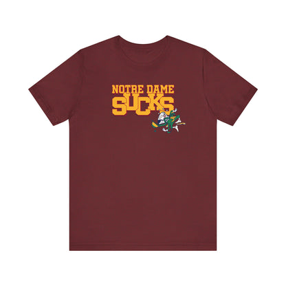 That Notre Leprechaun Team Sucks - Unisex Jersey Short Sleeve Tee