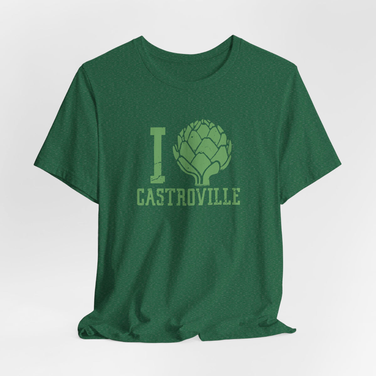 I Heartichoke Castroville (front only) - Unisex Jersey Short Sleeve Tee
