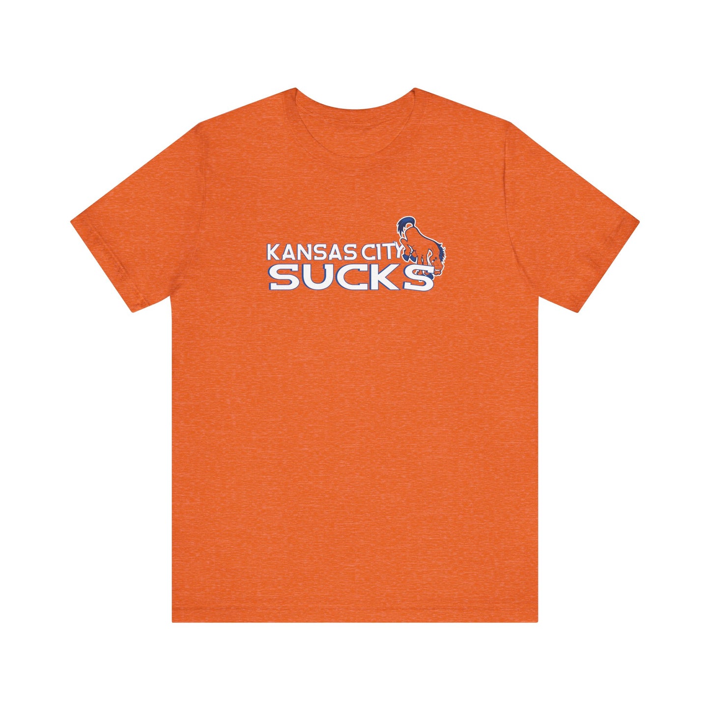 I Hate Kansas City (for Denver fans) - Unisex Jersey Short Sleeve Tee