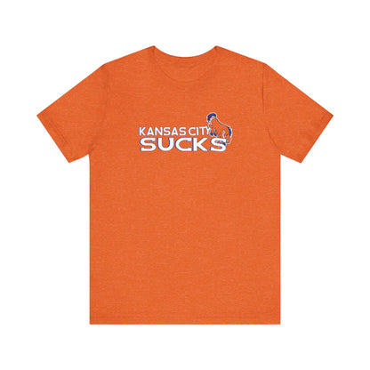 I Hate Kansas City (for Denver fans) - Unisex Jersey Short Sleeve Tee