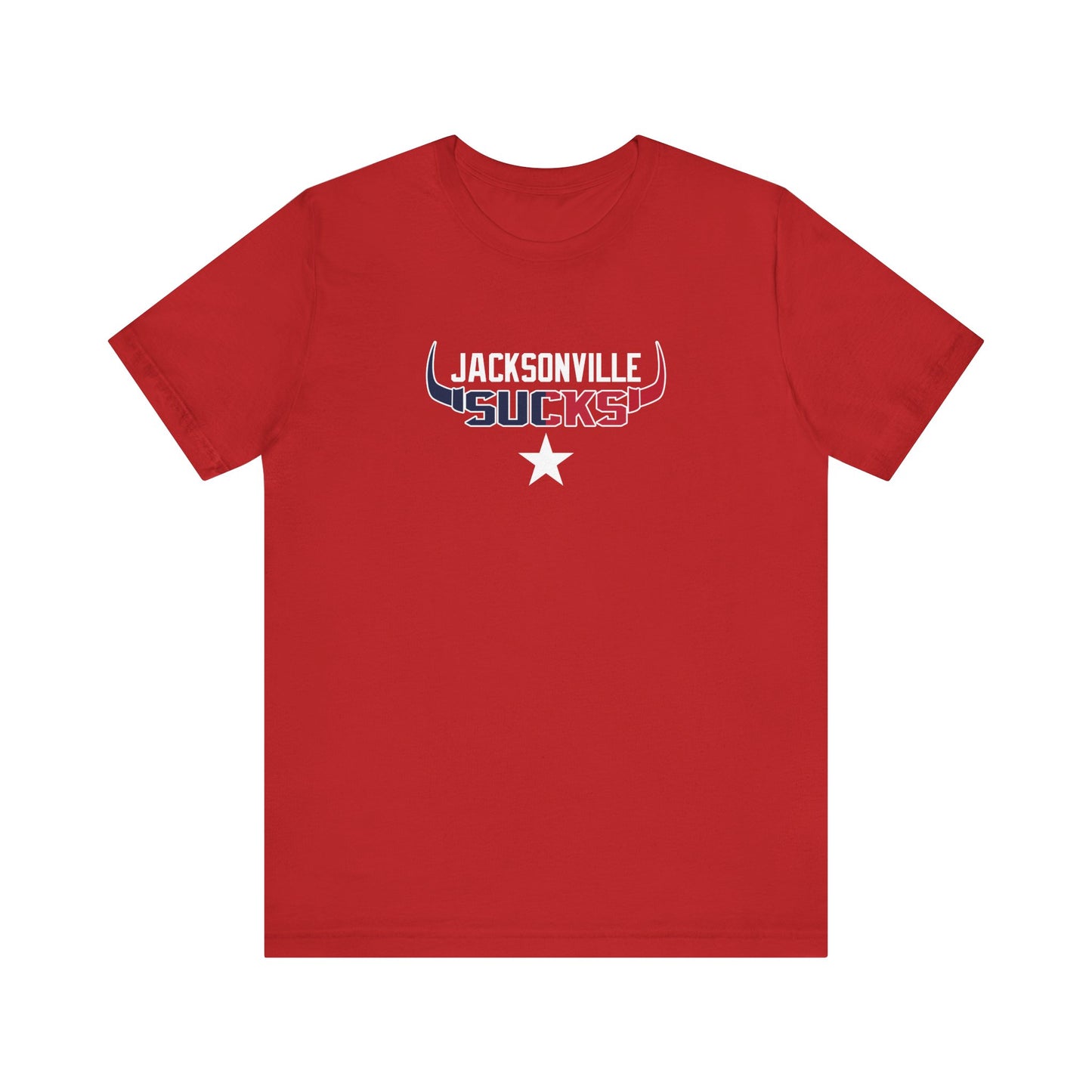 Jax Sux (for Houston fans) - Unisex Jersey Short Sleeve Tee