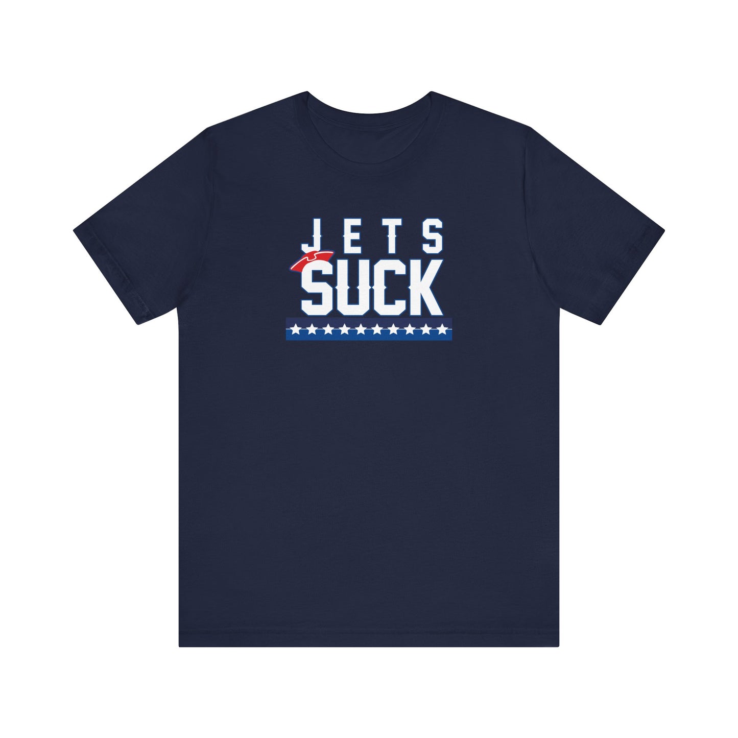 I hate jets (for New England fans) - Unisex Jersey Short Sleeve Tee