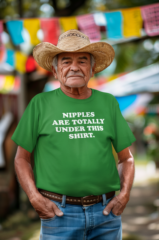 Nipples Are Totally Under This Shirt - Unisex Jersey Short Sleeve Tee