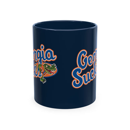 Georgia Sucks (for Florida fans) Ceramic Coffee Mug