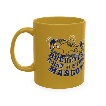 What A Stupid Mascot (for Michigan fans) Coffee Mug — Funny College Sports Fan Ceramic Mug