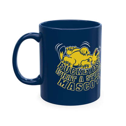 What A Stupid Mascot (for Michigan fans) Coffee Mug — Funny College Sports Fan Ceramic Mug