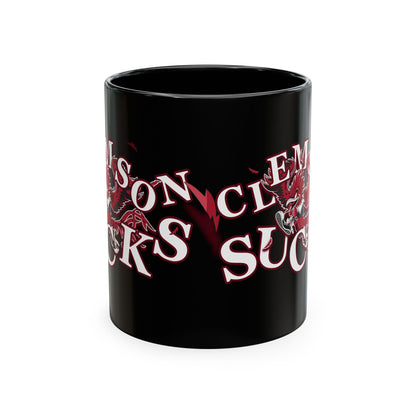 Clemson Sucks (for Columbia, South Carolina fans) Ceramic Rivalry Coffee Mug