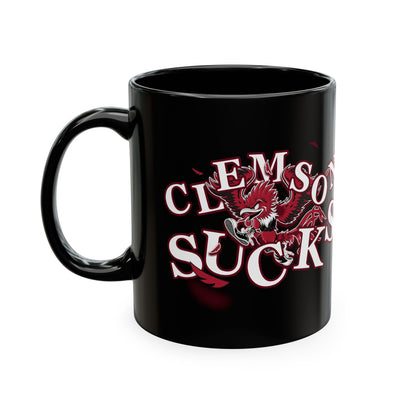 Clemson Sucks (for Columbia, South Carolina fans) Ceramic Rivalry Coffee Mug