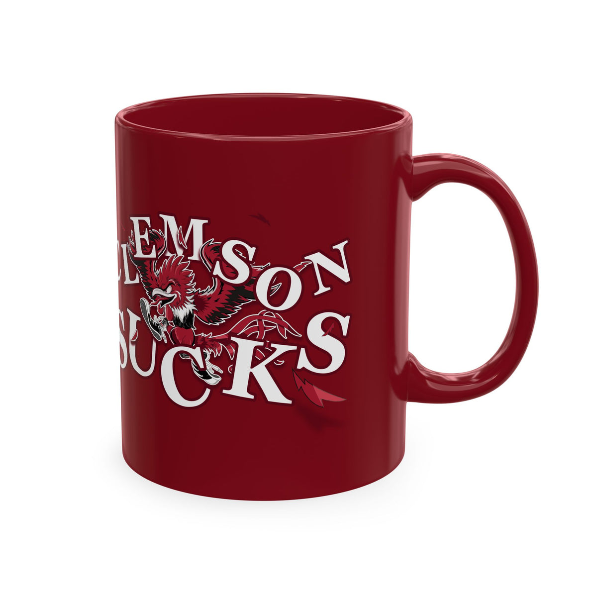 Clemson Sucks (for Columbia, South Carolina fans) Ceramic Rivalry Coffee Mug