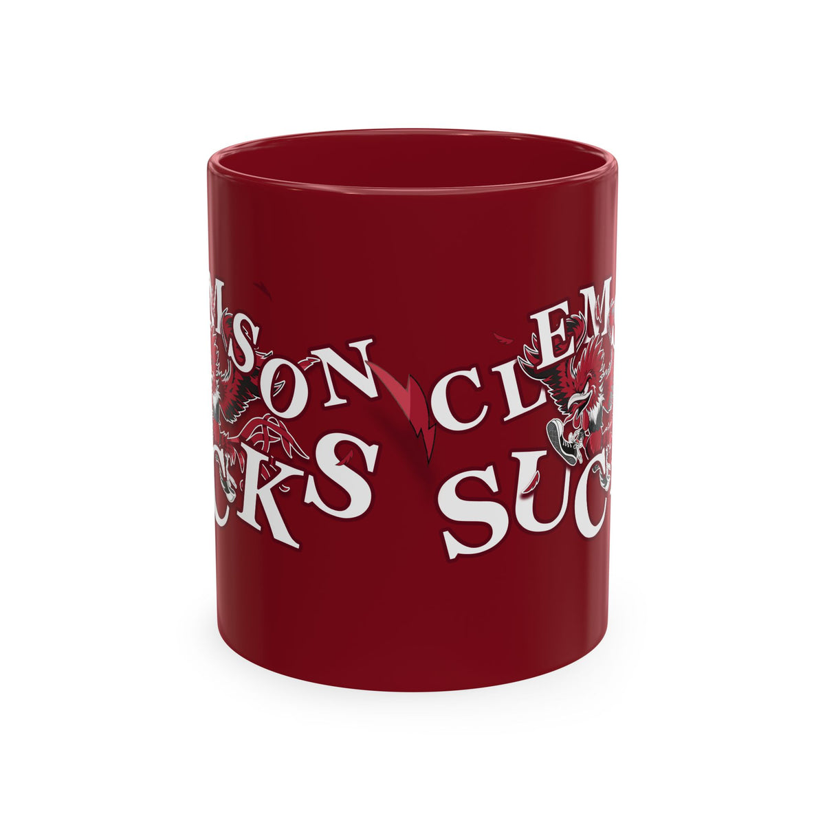 Clemson Sucks (for Columbia, South Carolina fans) Ceramic Rivalry Coffee Mug