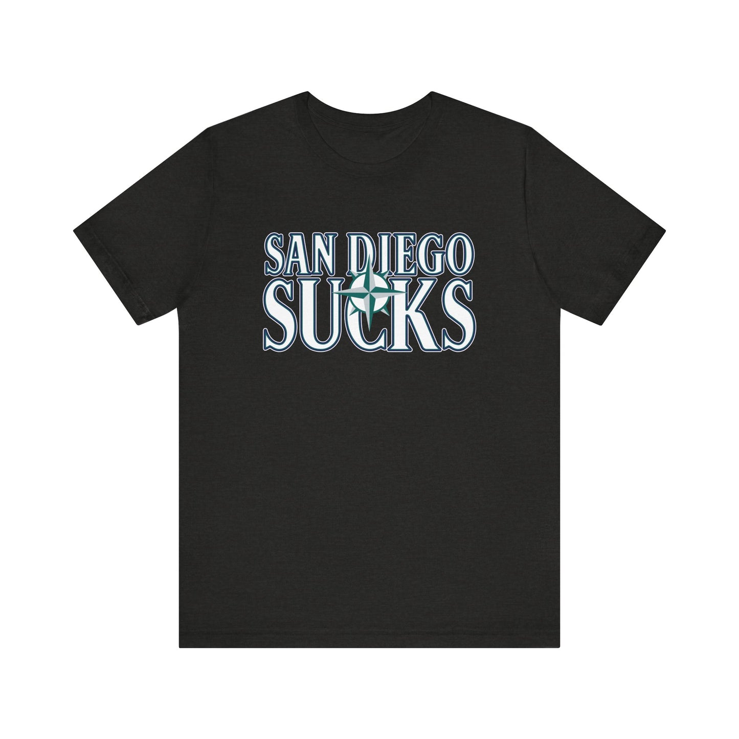 San Diego Sucks (for Seattle fans) - Unisex Jersey Short Sleeve Tee