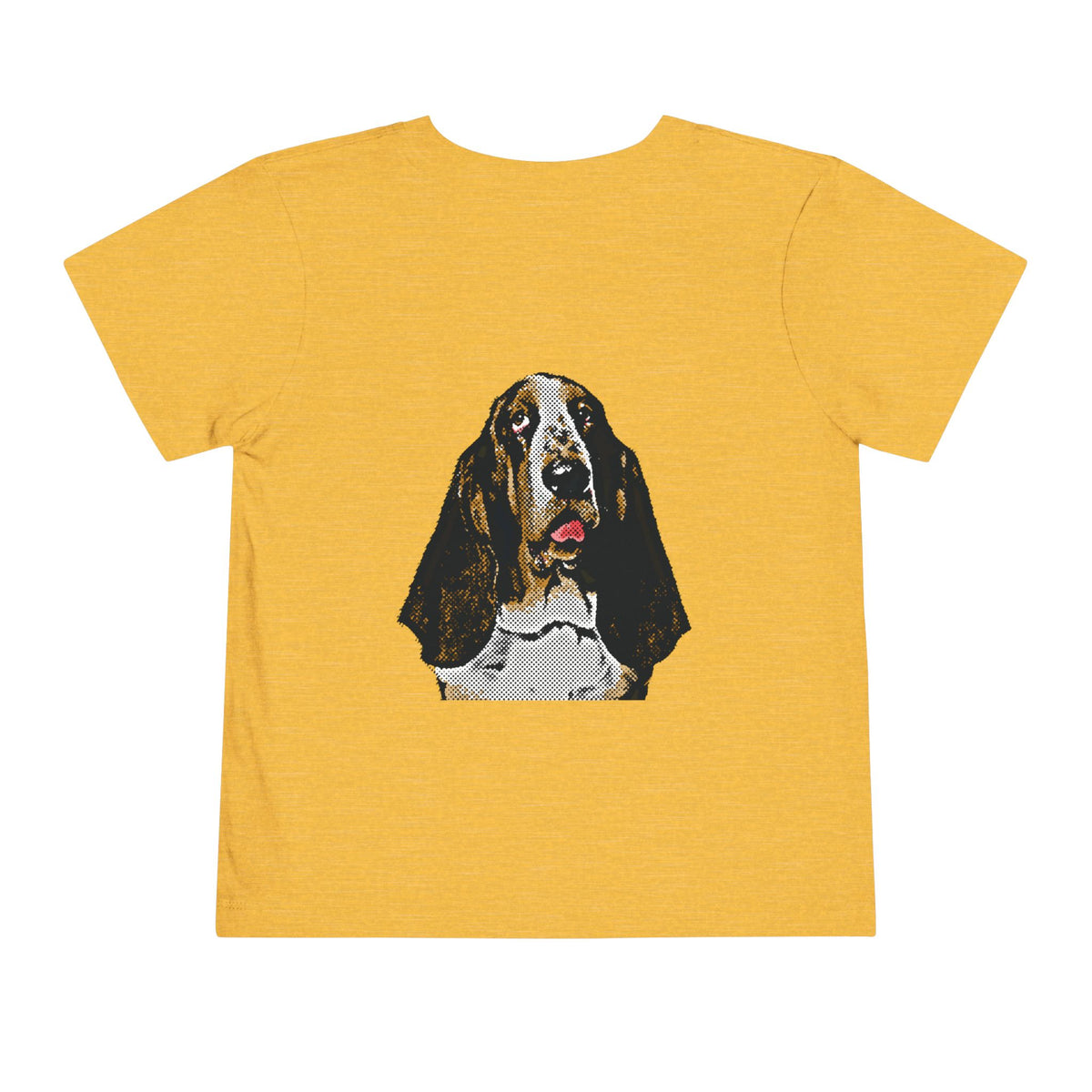 Basset Hound Pop Art - Toddler Tee