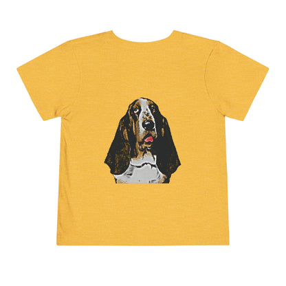 Basset Hound Pop Art - Toddler Tee