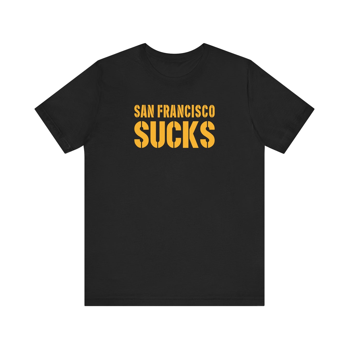 San Fran Sucks (for Green Bay fans) - Unisex Jersey Short Sleeve Tee
