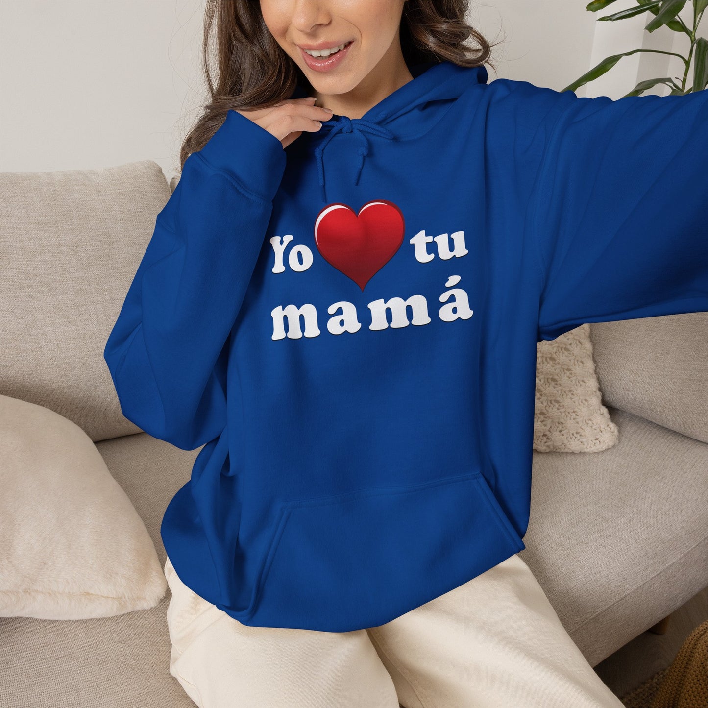 Yo ♥ tu mamá - Unisex Heavy Blend™ Hooded Sweatshirt