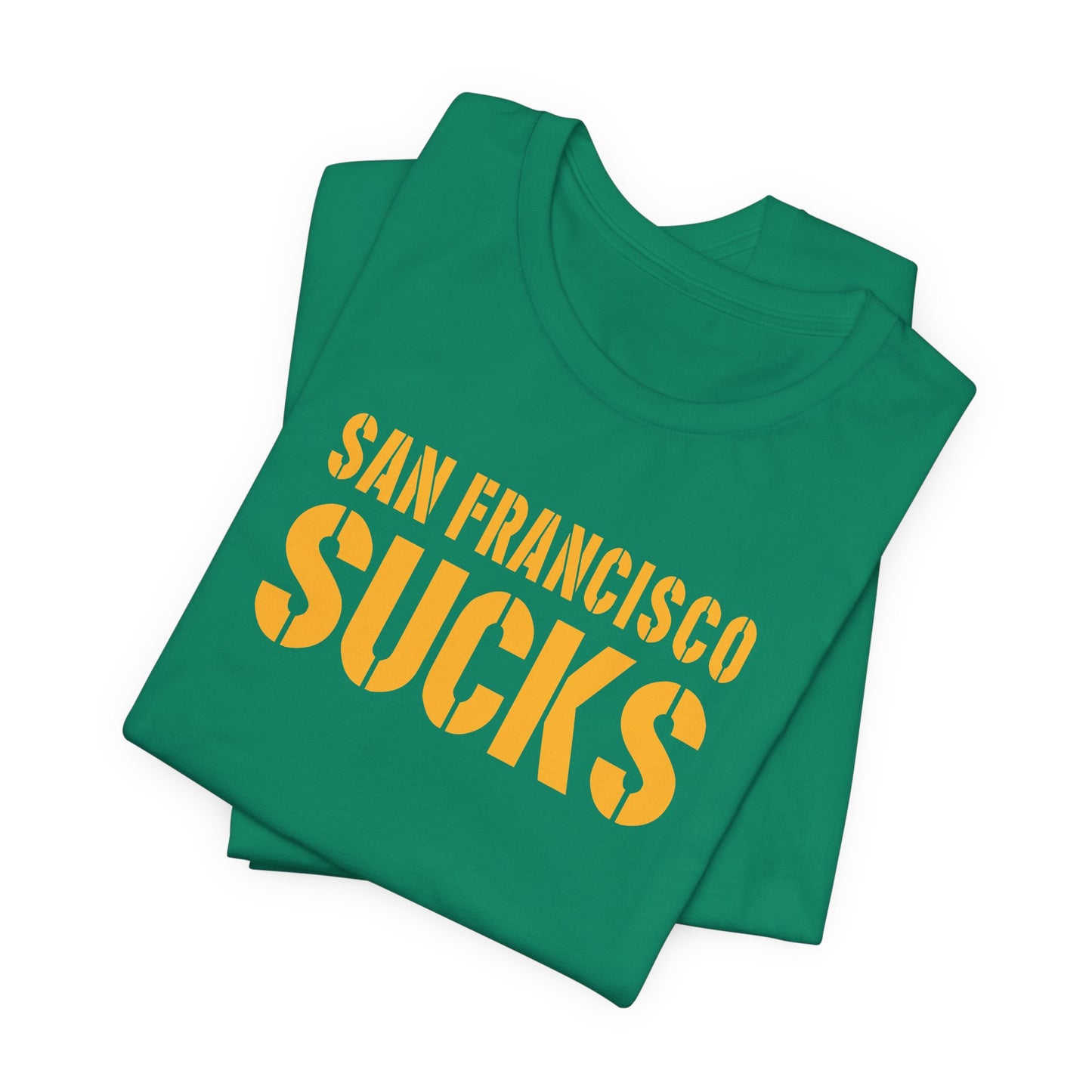 San Fran Sucks (for Green Bay fans) - Unisex Jersey Short Sleeve Tee