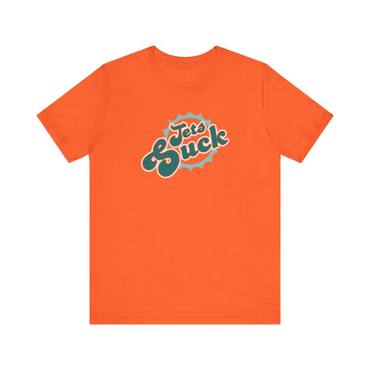 Fast Planes Suck (for Miami fins...I mean, fans) - Unisex Jersey Short Sleeve Tee