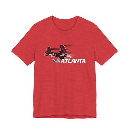 Gas Pump Hawk (for Atlanta fans) - Unisex Jersey Short Sleeve Tee