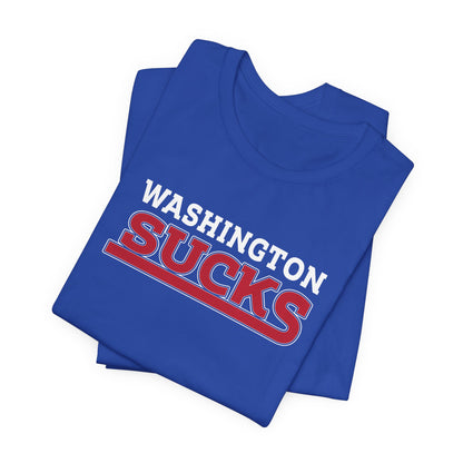 DC Sucks (for New York fans) - Unisex Jersey Short Sleeve Tee