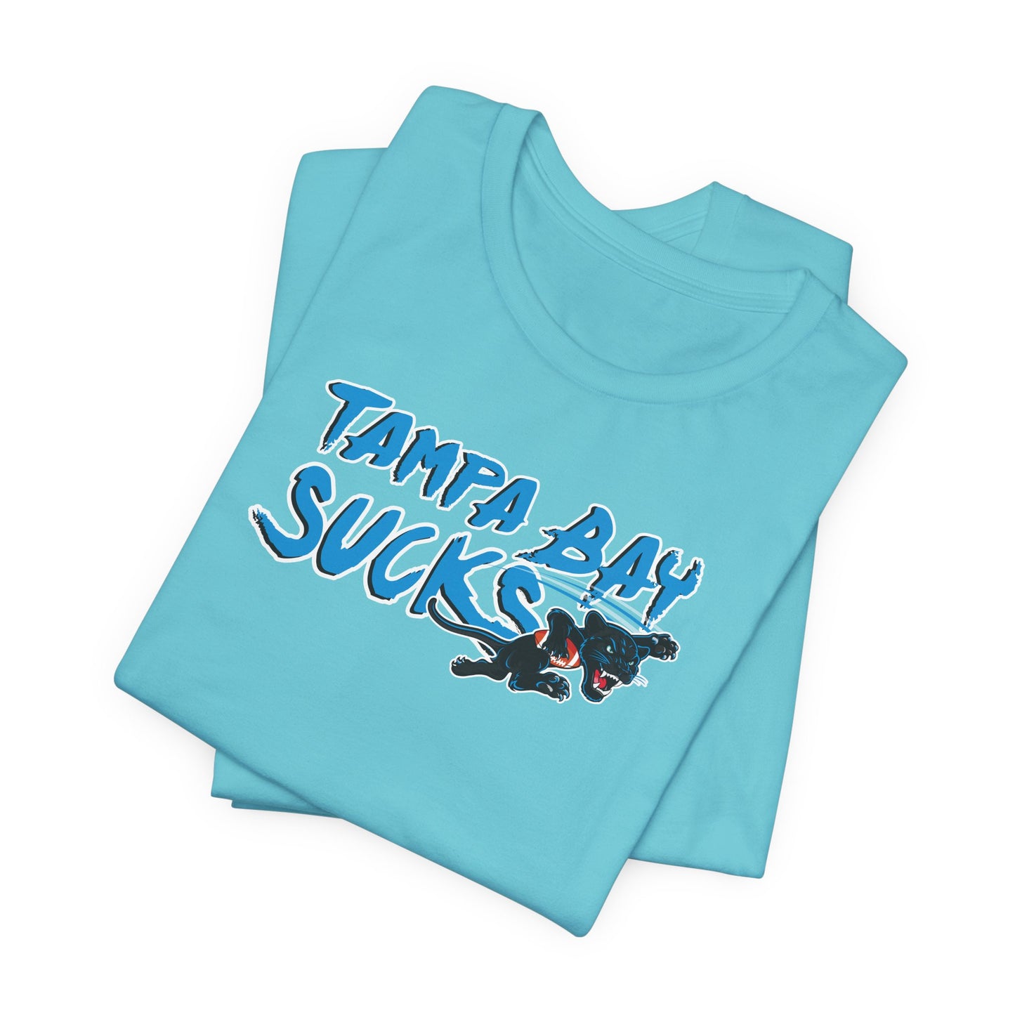 Tampa Bay Sucks (for Carolina fans) - Unisex Jersey Short Sleeve Tee