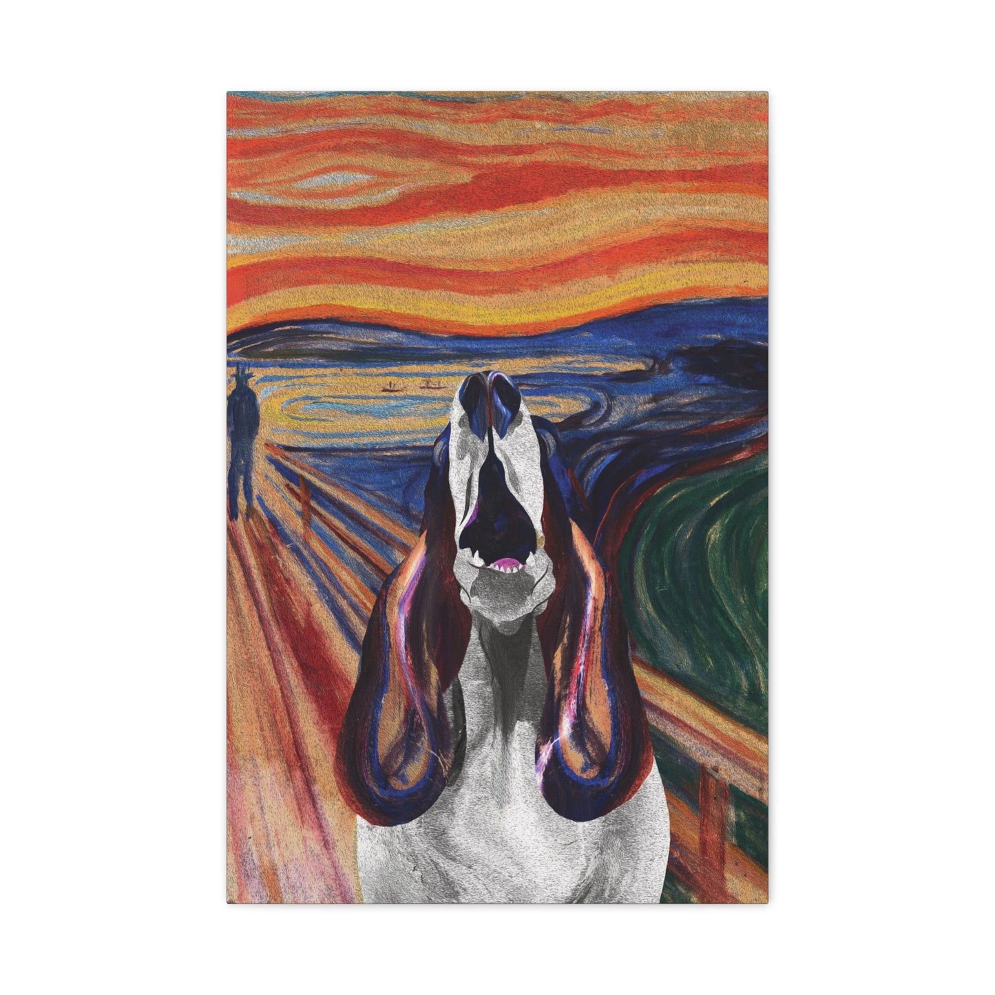 The Howl (The Scream, Basset Hound Parody) - Perfect for Animal Lovers