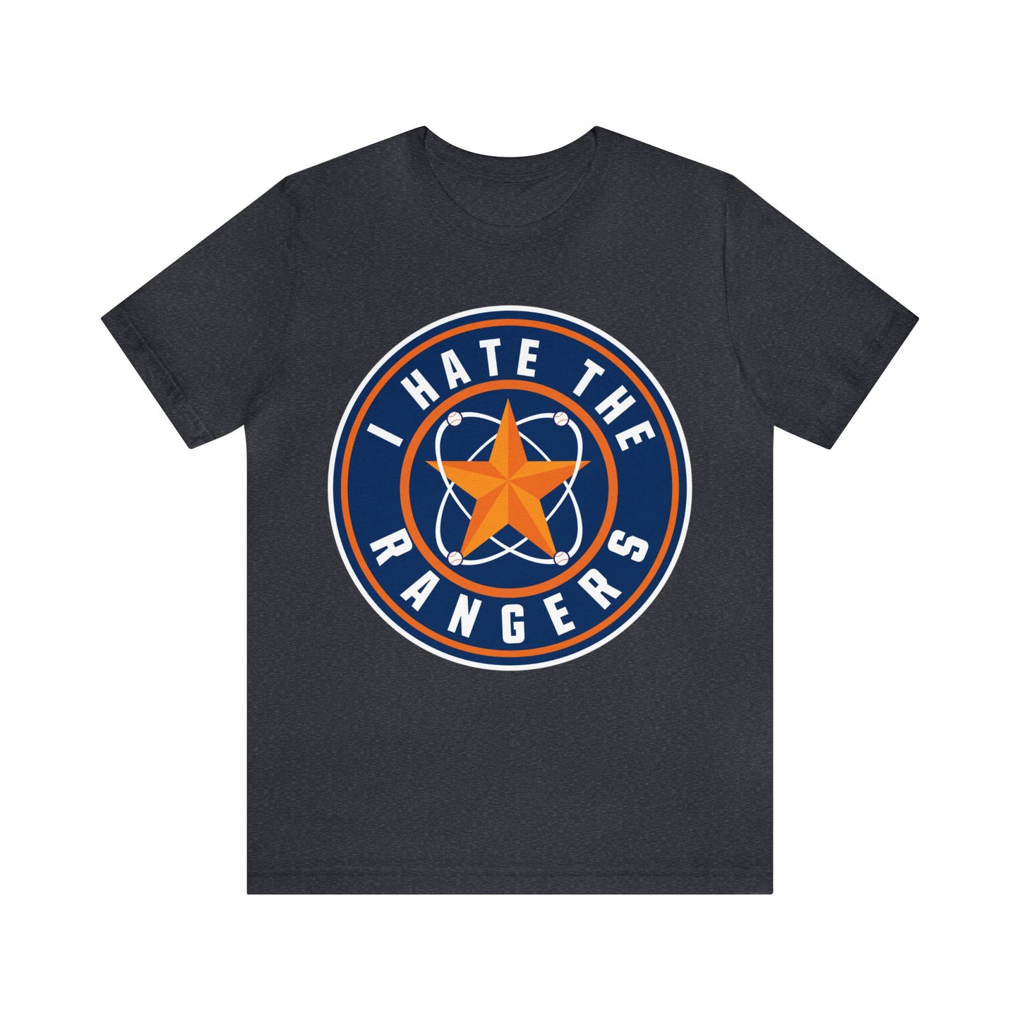 I Hate That Raynjer Team (Houston Astros Fan) - Unisex Jersey Short Sleeve Tee
