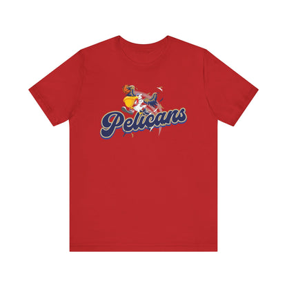 Soaring Pelican - Unisex Jersey Short Sleeve Tee