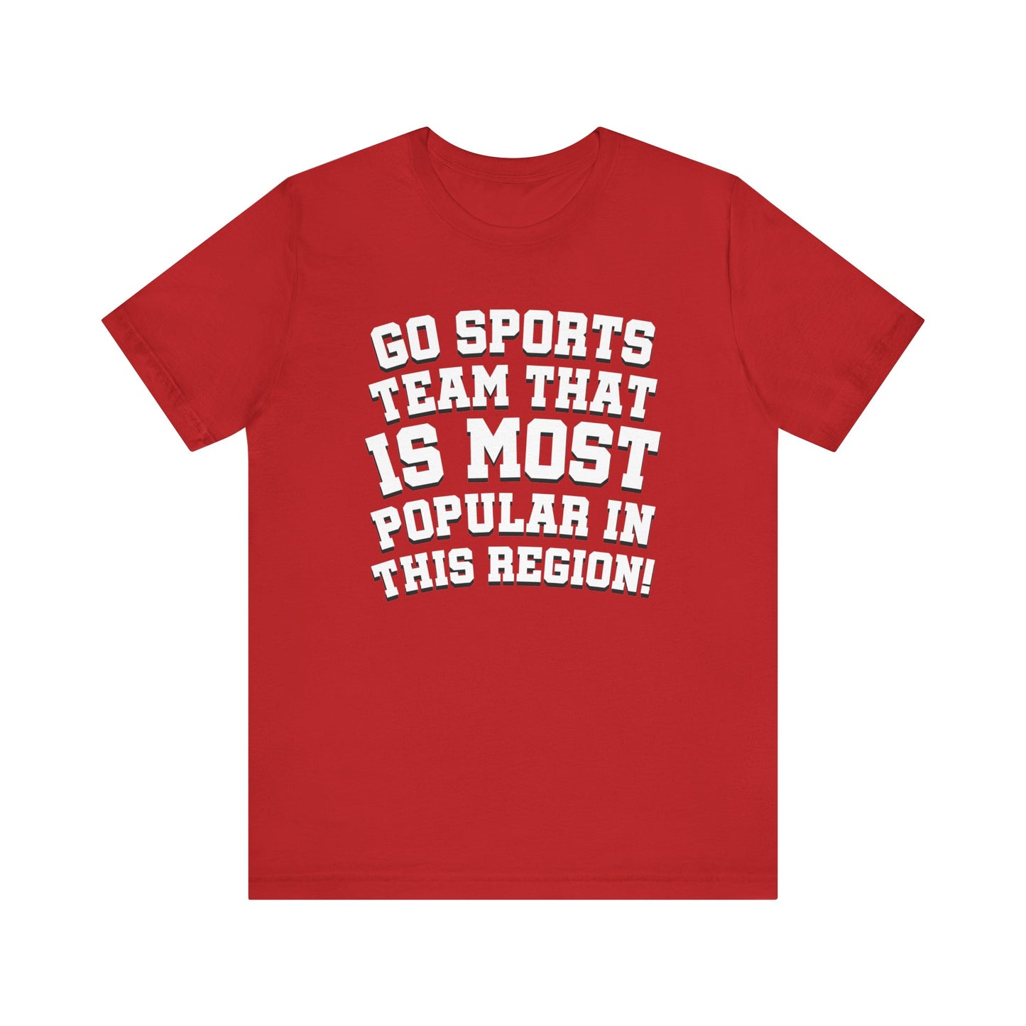 I'm A Big Sports Guy - Unisex Jersey Short Sleeve Tee