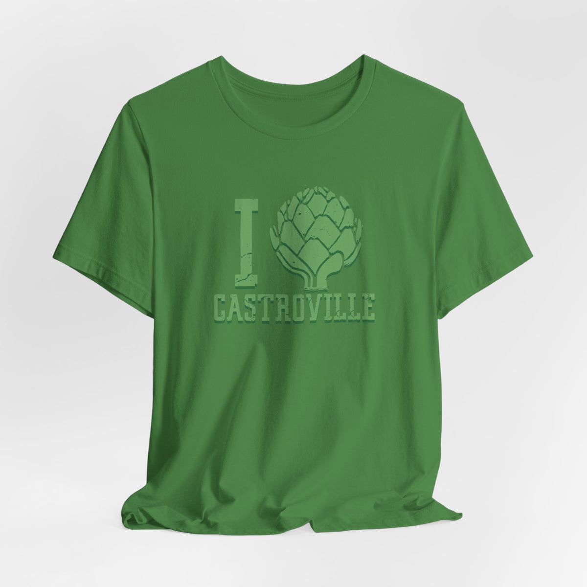 I Heartichoke Castroville (front only) - Unisex Jersey Short Sleeve Tee