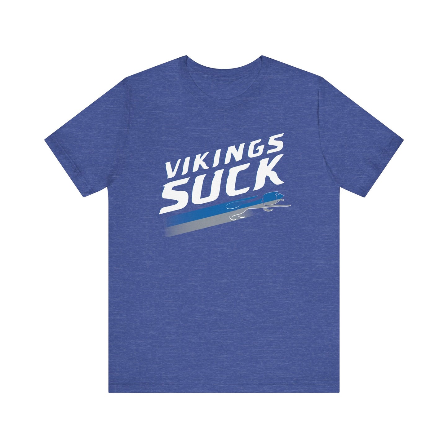 Vikings Suck (for Detroit fans) - Unisex Jersey Short Sleeve Tee