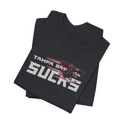 Tampa Bay Sucks (for Atlanta fans) - Unisex Jersey Short Sleeve Tee