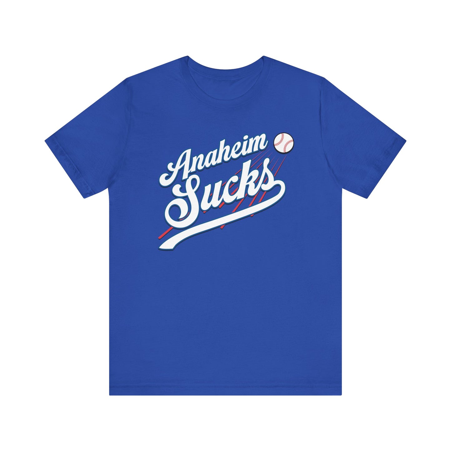 Anaheim Sucks (for L.A. fans) - Unisex Jersey Short Sleeve Tee
