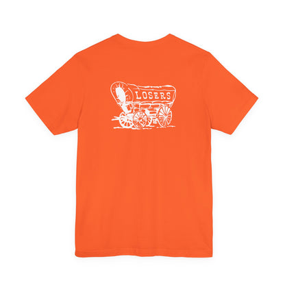 Okies Suck (for Longhorn fans) - Unisex Jersey Short Sleeve Tee