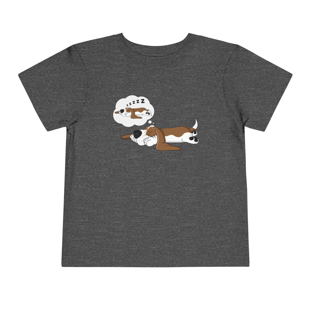Dreaming of Sleeping Basset Hound - Toddler Tee