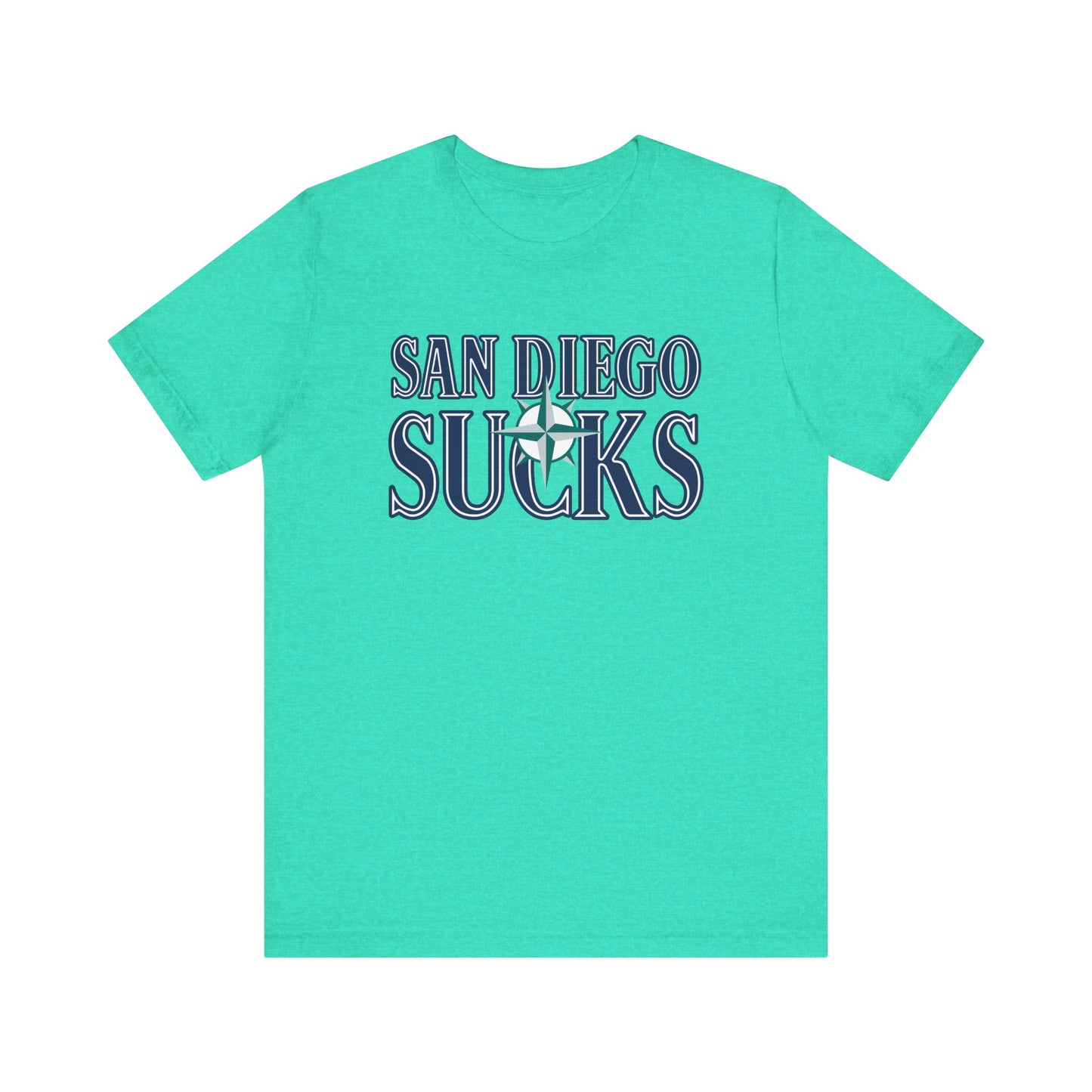 San Diego Sucks (for Seattle fans) - Unisex Jersey Short Sleeve Tee