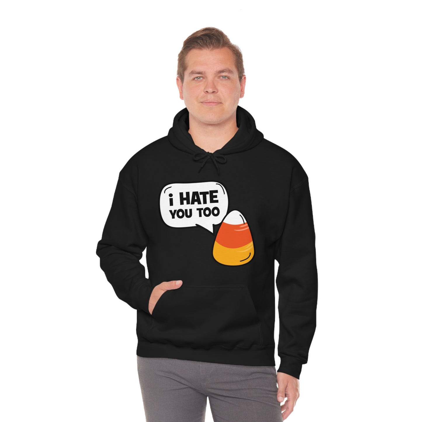 Candy Corn Halloween - Unisex Heavy Blend™ Hooded Sweatshirt